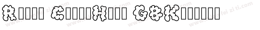 Reeji CloudHupo GBK字体转换